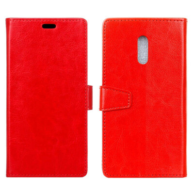 

MOONCASE Oppo R17 Pro Crystal Leather Case - Red