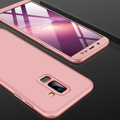 

Goowiiz Phone Case For Samsung Galaxy J8 2018A7 2018Note 9 Fashion Color collision 360 Degree Coverage PC Full Protection