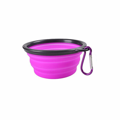 

Collapsible Dog Bowl Food Grade Silicone BPA Free
