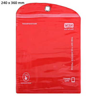 

Mobile Phone Bag 240 x 360mm PVC Ziplock Water Resistant Packaging Storage Bag Phone Accessory