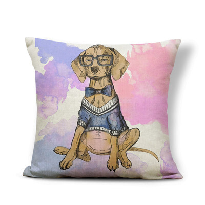 

Greyhound Cushion I Love Dog Cover Pillow Keep On Smile Rose Country Style Settee For Teen Throw Pillow Cover 43Cm Burlap Famous