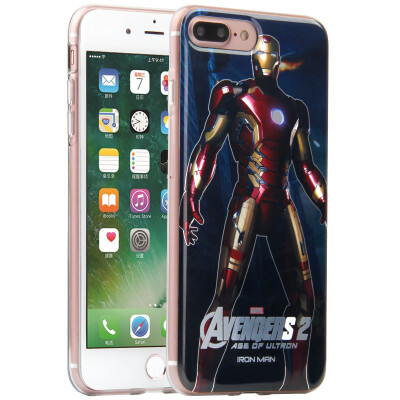 

Meiyi Apple iPhone7 Plus 8Plus Phone Case Case Heroic Series Iron Man 55 inches