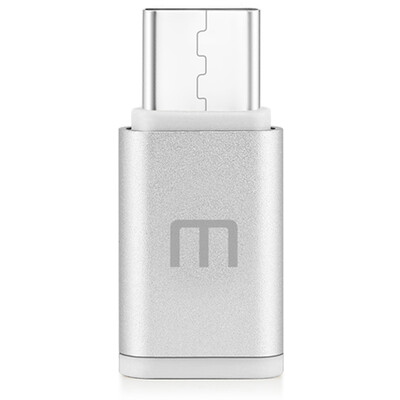 

Meizu Meizu original Micro USB to Type-C converter head Andrews phone data charging cable adapter silver