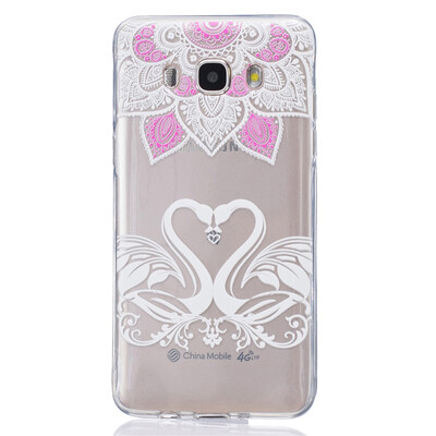 

Swan Pattern Soft Thin TPU Rubber Silicone Gel Case Cover for SAMSUNG Galaxy J5 2016J510