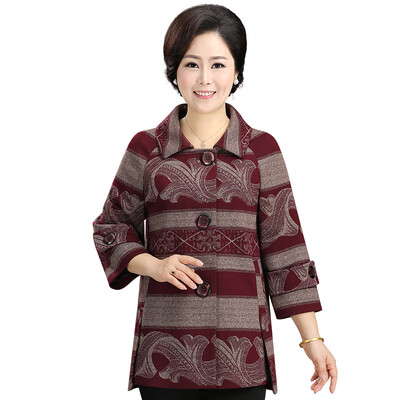 

FOMAMA 2017 осень дамы куртка среднего возраста дамы женская модель тележка пуховик T7113T0011 красный 2XL