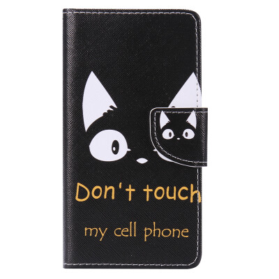 

Cat Ears Design PU Leather Flip Cover Wallet Card Holder Case for HUAWEI P9 MINI