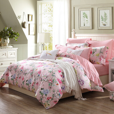 

MENGJIEJIAFANG cotton bed set/bed kit (duvet cover/bed sheet/pillow case)