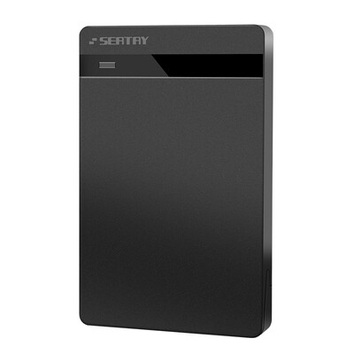 

Мастер тайского (SEATAY) HDS2120-B Мобильного USB 2.0 окно жесткого диска структура безвинтового Patent Черный