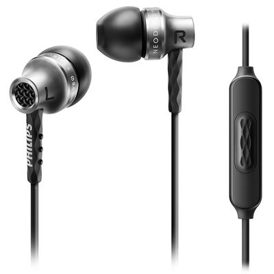 

Philips (Филипс) с пшеницей-уха наушника провода алюминиевый корпус SHE9105 (серебро)