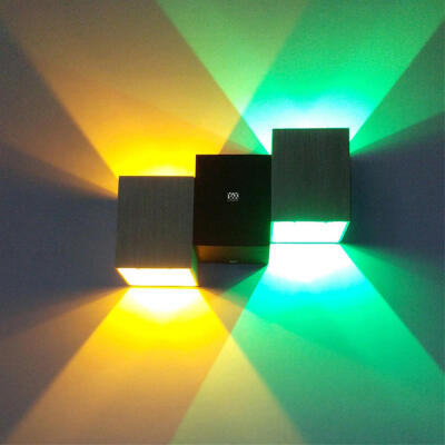 

YWXLight 6W Originality Square Shape LED Wall Lamp Modern Style Lighting AC 110 - 240V