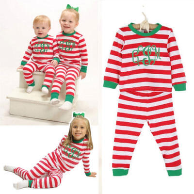 

UK Stock Kids Child Baby Boys Girls Nightwear Sleepwear Pajamas Pyjamas Pjs Set