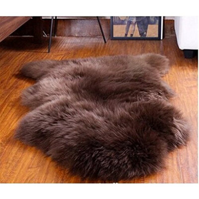 

Genuine Sheepskin Rug Real Sheepskin Blanket IvoryWhite Natural Fur Single Pelt2ft x 3ft