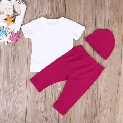 

3pcs Toddler Baby Boy Harry Potter Outfits Clothes T-shirt Top Pants Costume Set