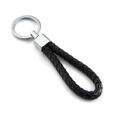 

Jingdong supermarket] Germany Feili than PHILIPPI leather weaving car key chain simple atmosphere to send men's business gifts