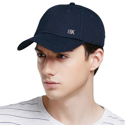 

[Jingdong Supermarket] Lan Shiyu M0220 baseball hat men spring and summer Korean version of pure color leisure duck cap Tibetan blue