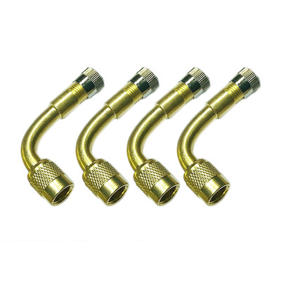

90 Degree Valve Adaptor Tyre Tube Extension Adapter Converter Angle Bent