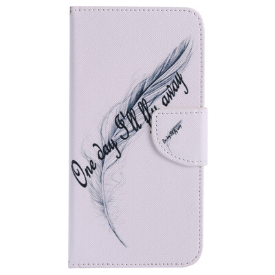

Feather Design PU Leather Flip Cover Wallet Card Holder Case for Google Pixel XL