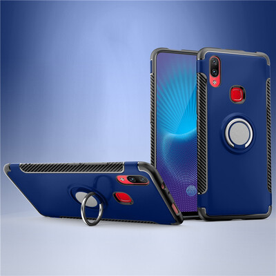 

Fivice vivo nex case PC metal ring shell magnetic car bracket TPU phone case