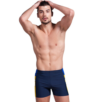 

QIHAI Men boxer swimming pants high elastic swimsuit fashion