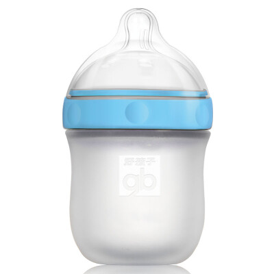 

Gb good child breast milk real wide-bore silicone bottle 160ml