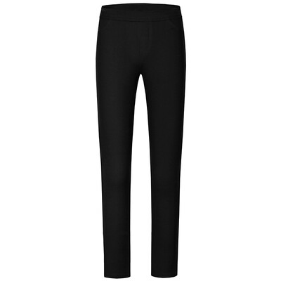 

Semir Lady simple simple color high waist Slim stretch casual nine pants Korean version of the tide 10415270531 Po blue S
