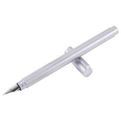 

Chenguang M & G excellent single-loaded 038mm silver metal pen AFPY1701