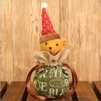 

Christmas Bags Xmas Santa Snowman Elk Candy Bag Christmas Eve Favor Box Gift