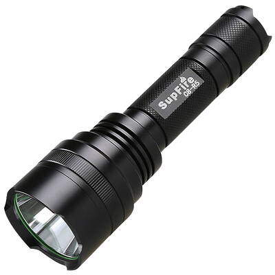 

Flashlight supfire flashlight suit upgrade version C8 imported CREE R5 bulb LED outdoor light waterproof five-stage dimming