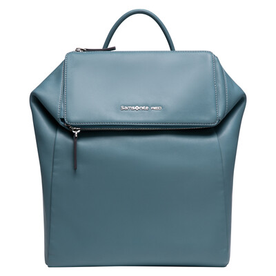 

Samsonite / new beautiful backpack fashion elegant shoulder bag leather leather multi-functional female bag BS9 * 01001 blue
