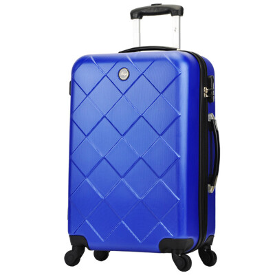 

BoYi (BOYI) Trolley Case 24-inch male and female double-bearing caster wheel suitcase diamond pattern series luggage