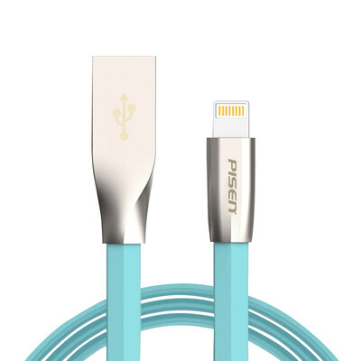 

Продукт выигрывает сплав цинка Apple Lightning для зарядки 1M (синий) для телефона Apple / планшета