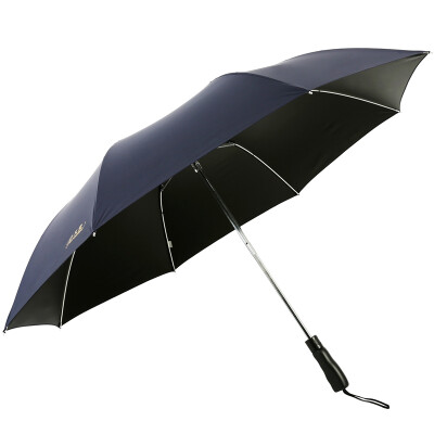 

Jingdong supermarket] Paradise umbrella (UPF50 +) hit the black rubber twisted off the ultra-light rain umbrella 31828E navy