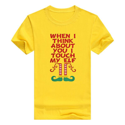 

Christmas Raglan Touch My Elf Holiday Sleeve Mens T-Shirt