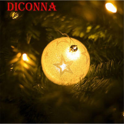 

LED Bauble Ball Light Chrismas Xmas Tree Hanging Ornament Garden Party Decor AU