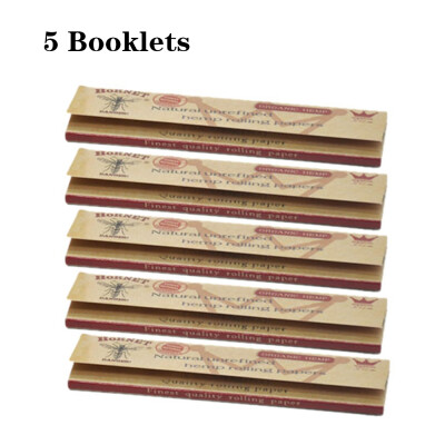 

32pcsbooklet Innovative Rolling Papers Natural Cigarette Papers Smoking Accessories 50 BookletsBrown Color