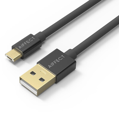 

AIFFECT UM2A1 Micro USB Charging Cable with Aluminum Casing for Android Phones & Tablets