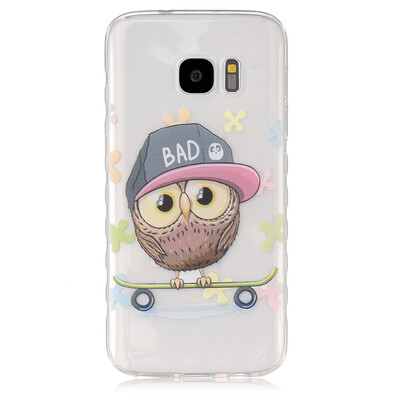 

Owl Pattern Soft Thin TPU Rubber Silicone Gel Case Cover for SAMSUNG GALAXY S7