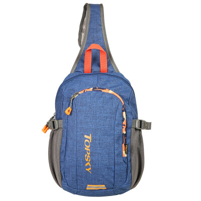 

Travelers TOPSKY mountaineering bag sports shoulder bag outdoor Messenger bag flowers gray