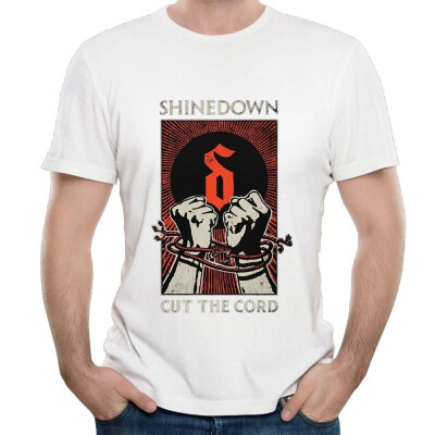 

Custom Shinedown Cut The Cord T Shirts For MenShort Sleeve Black