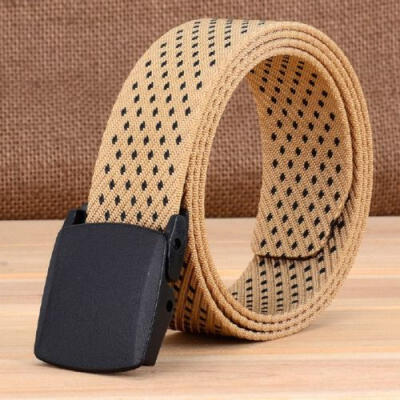 

Automatic Buckle Long Canvas Belt Men Women Waist Band Waist Strap Belts Hot