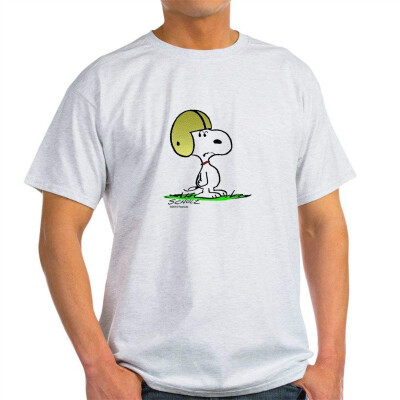 

CafePress - Peanuts Snoopy Snoopy Football Light T-Shirt - 100 Cotton T-Shirt