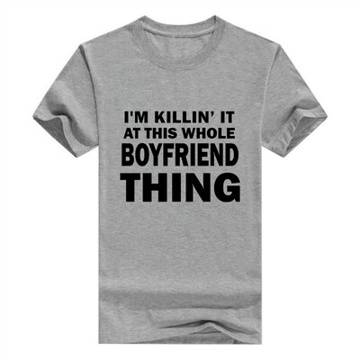 

Boyfriend Gifts Killin It at This Whole Boyfriend Thing Short Sleeve T-Shirt