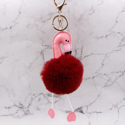 

Cute Flamingo Keychain for Bags Big Keychain