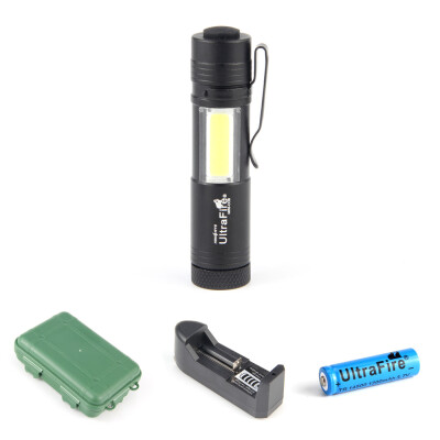 

UltraFire MINI-COB 250 Lumens XPE 4-Way Clip Flashlight Waterproof Case Set