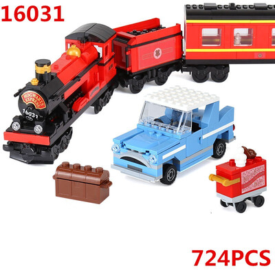 

Lepin 16055 Harry Toys Potter Legoing 75955 Hogwarts Express Set Building Blocks Bricks Kids Toys Christmas Gift