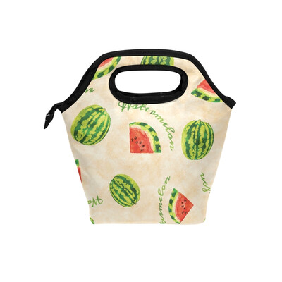 

Lunch Bag Tote Bag Watermelon Travel Picnic Organizer Lunch Holder Handbags Lunch Bag Box for Office