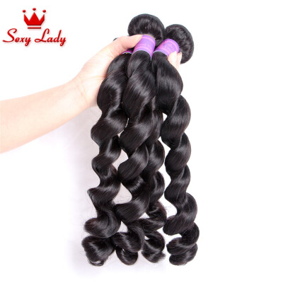 

brazilian virgin hair loose wave extenciones pelo natural sew human hair weave baby liss maquina para enrolar o cabelo