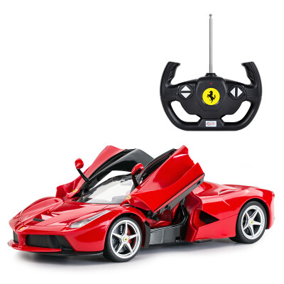 

Rastar remote control car 1:14 Ferrari drift sports car boy childrens toy car model 50100 red