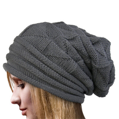 

MyMei Women's Winter Beanie Knit Crochet Ski Hat Oversized Cap Hat Warm