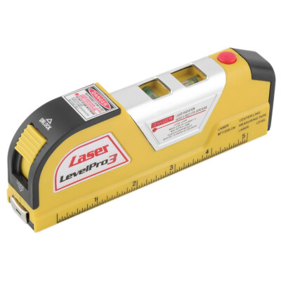 

LV02 New Laser Level Horizontal Line Measure Measuring Tape 8 FT